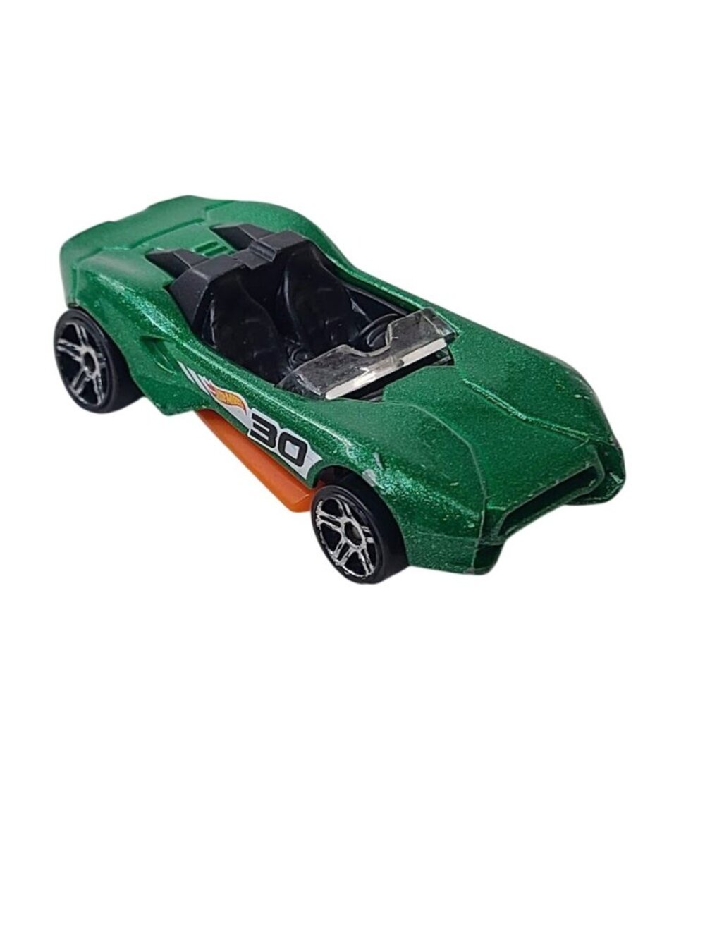 Hot Wheels Carbonic Green 2017 from Fan Stands 5-Pack #30 Diecast Car 1:64 Loose